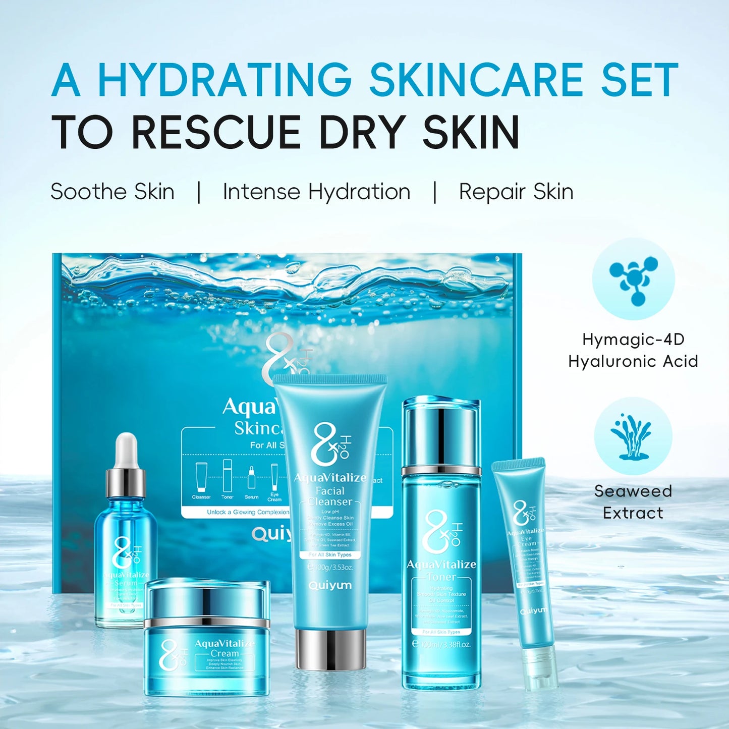 QUIYUM- Korean Deep Hydration & Barrier Repair